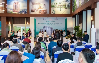 WEST SKY  – BÙNG NỔ CẢM XÚC TẠI LỄ BỐC THĂM QUYỀN MUA CĂN HỘ TOÀ W4 